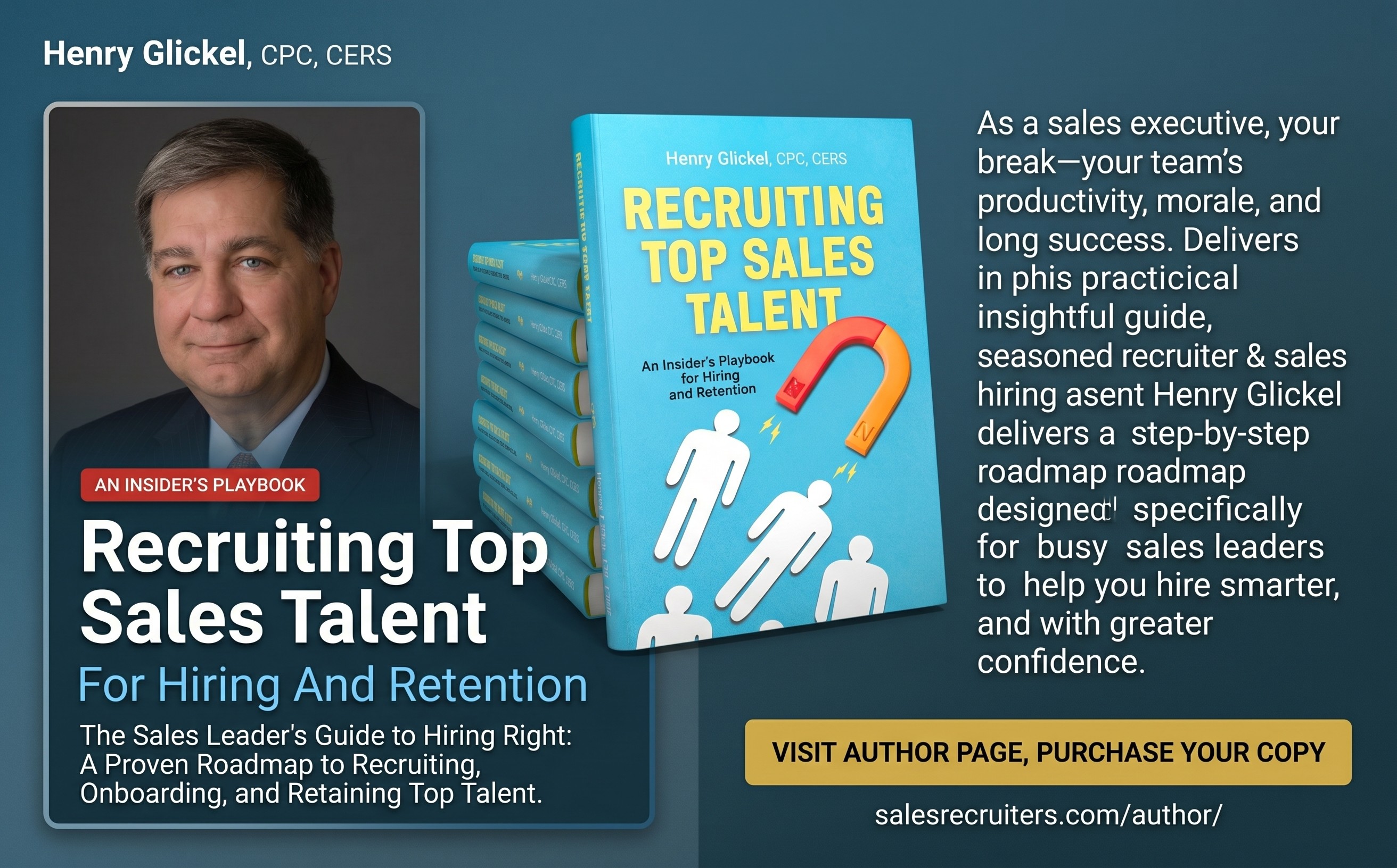 Recruiting Top Sales Talent Book Ad